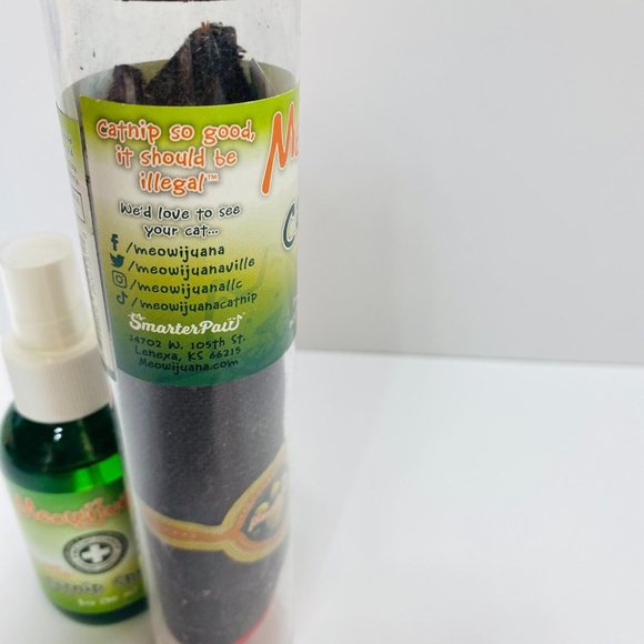 Meowijuana Catnip Spray & Catnip Cigar Toy For Cats Fun - Picture 5 of 8